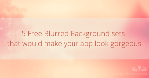 background app blurred sets backgrounds gorgeous would apps featured