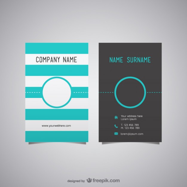 20 Free Business Card Design Templates From Freepik Super Dev Resources