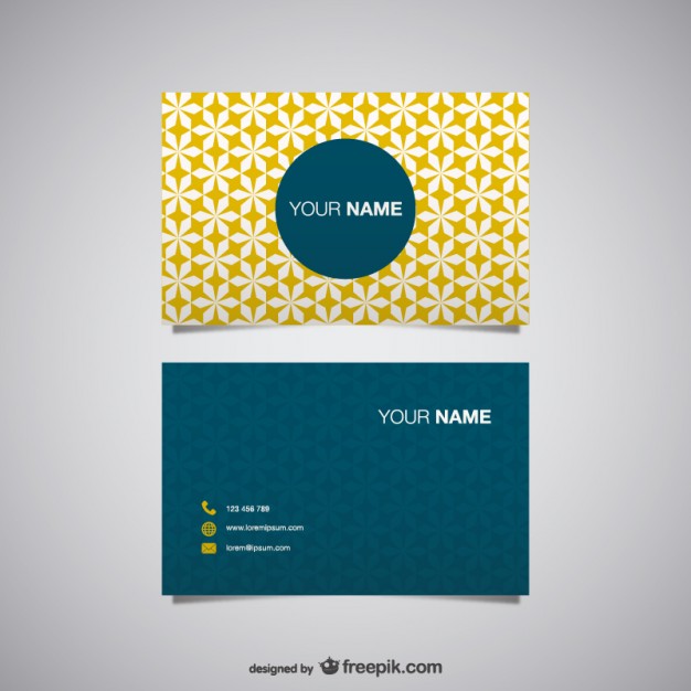 20 Free Business Card Design Templates From Freepik Super Dev Resources