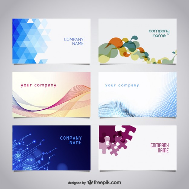 20 Free Business Card Design Templates From Freepik Super Dev Resources