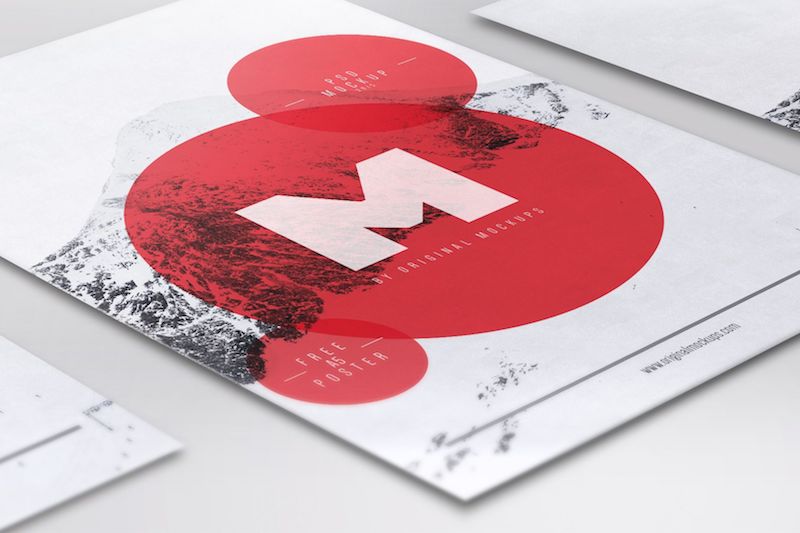 Delicate and minimal background will help to expose your design and highlight its value. 30 Poster Mockup Psd Templates To Showcase Your Designs Super Dev Resources