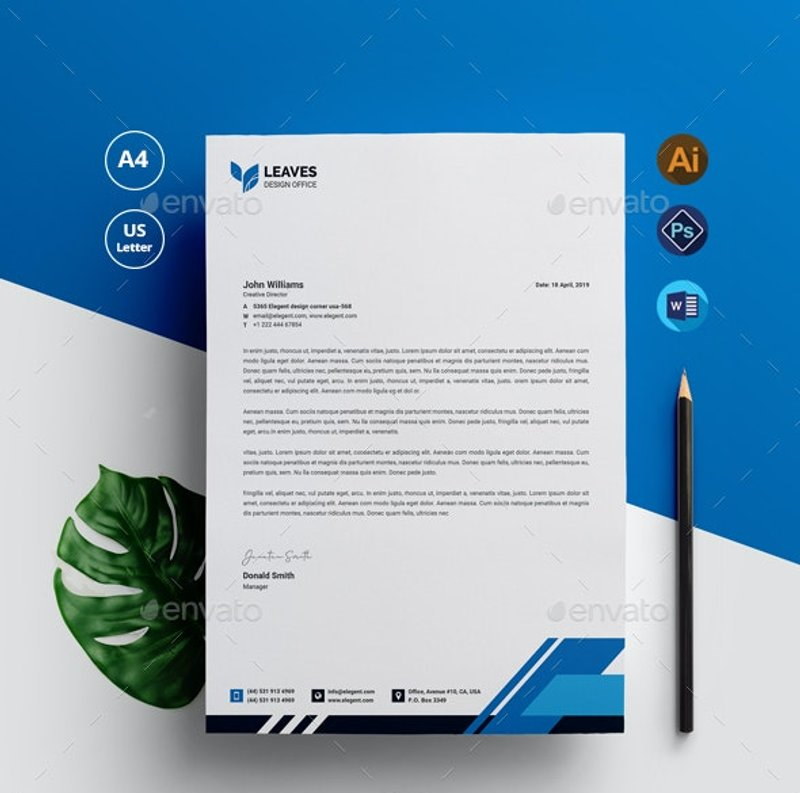 picture Best Letter Heading Design business letterhead templates word ai