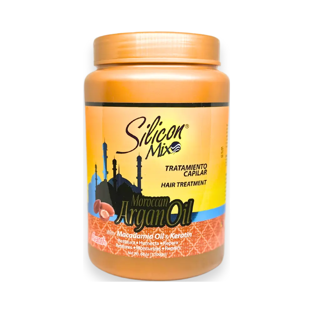 Aceite de argán marroquí con mezcla de silicona