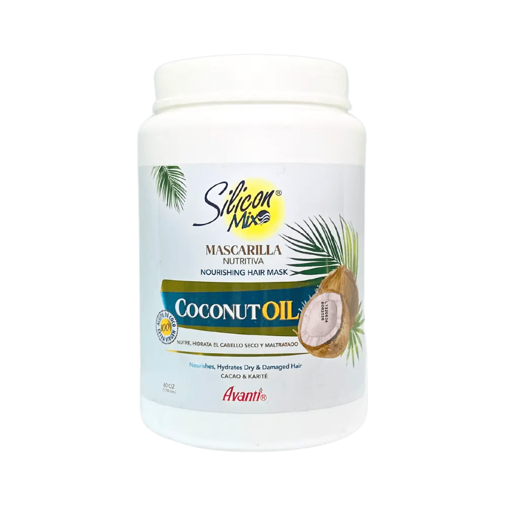 Mascarilla capilar con aceite de coco y mezcla de silicona