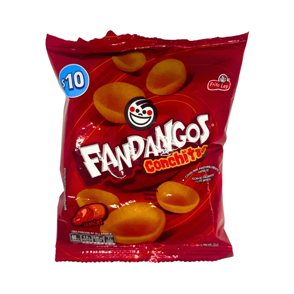 Fandangos Conchitas Ham-Flavored Corn Snacks - Dominican Republic