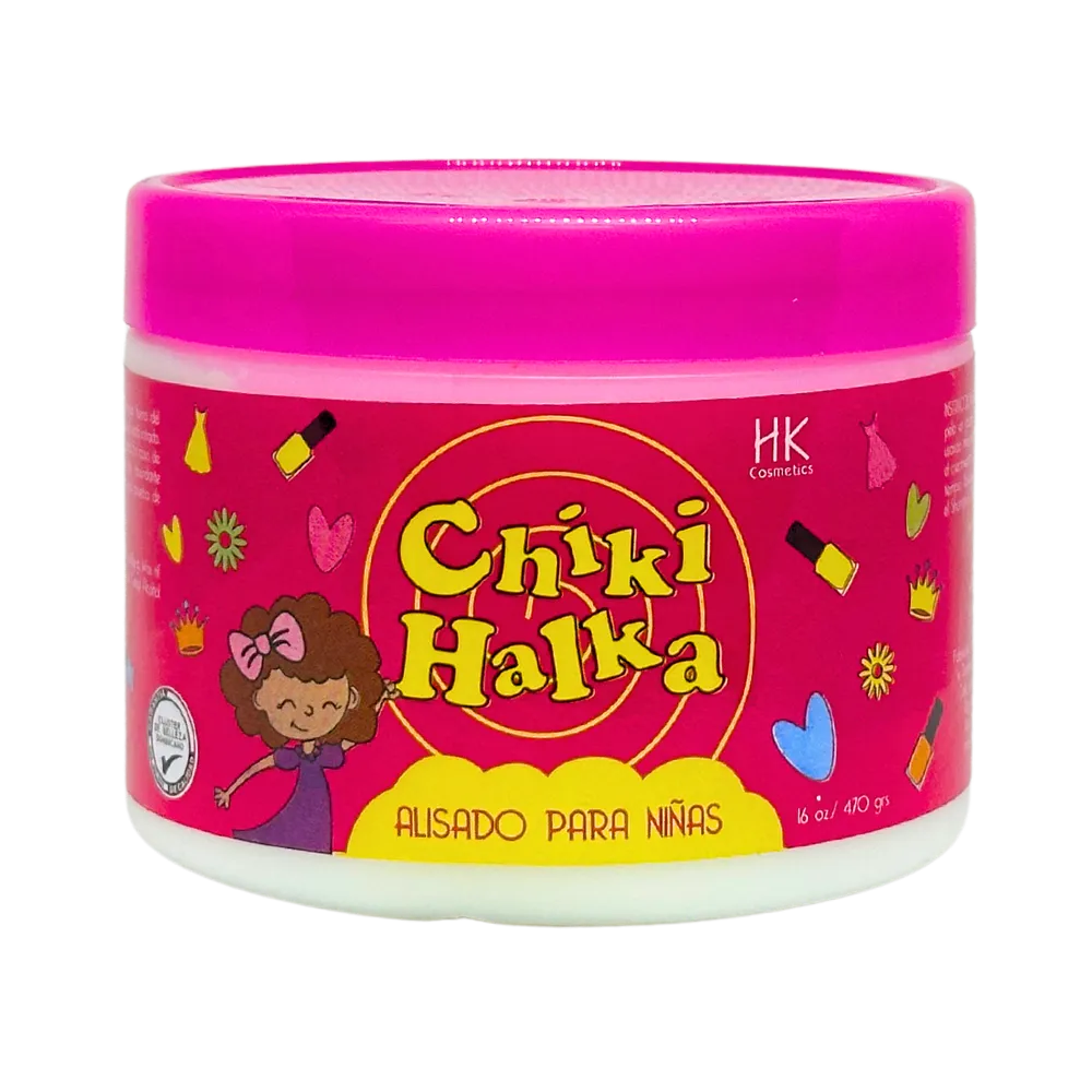 Chiki Halka Alisado para Niñas - Gentle Hair Relaxer for Kids
