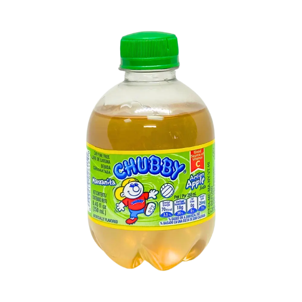 Chubby Apple Soda - 8.45 oz