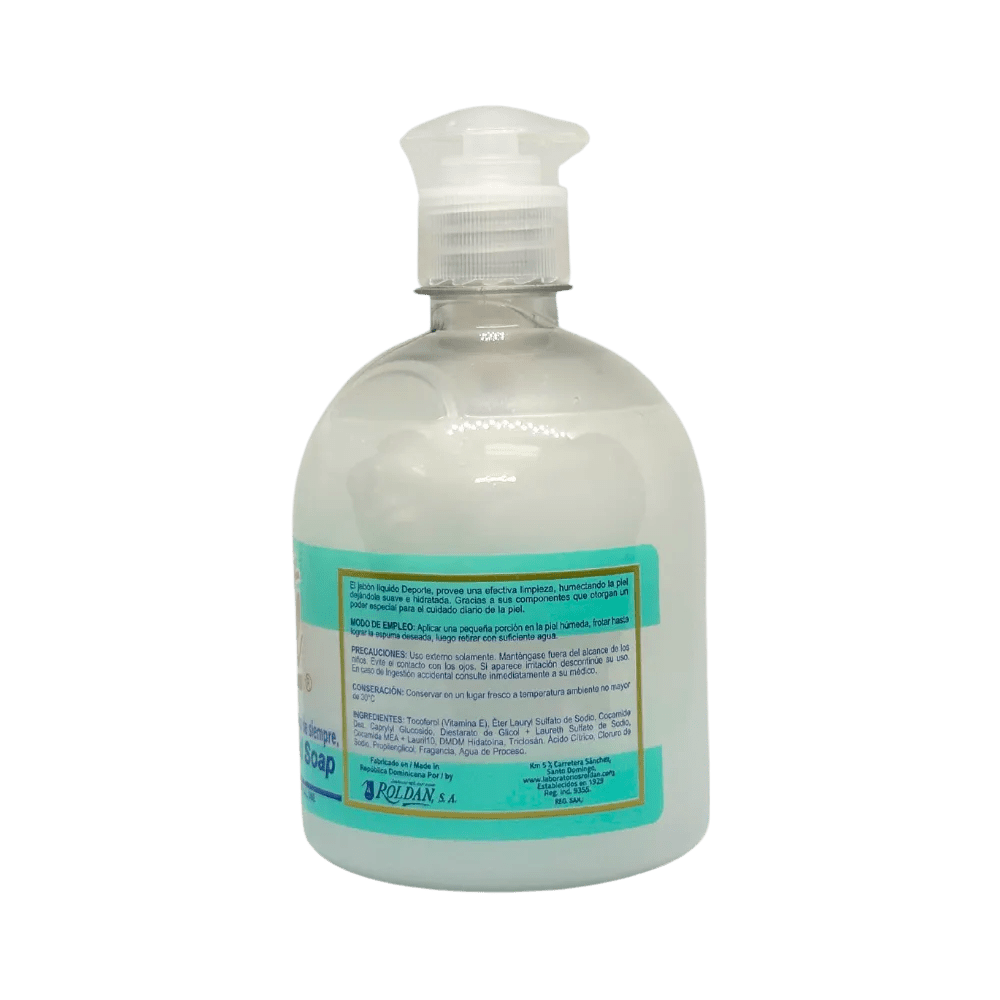 Deporte - Jabón Líquido 16oz bottle