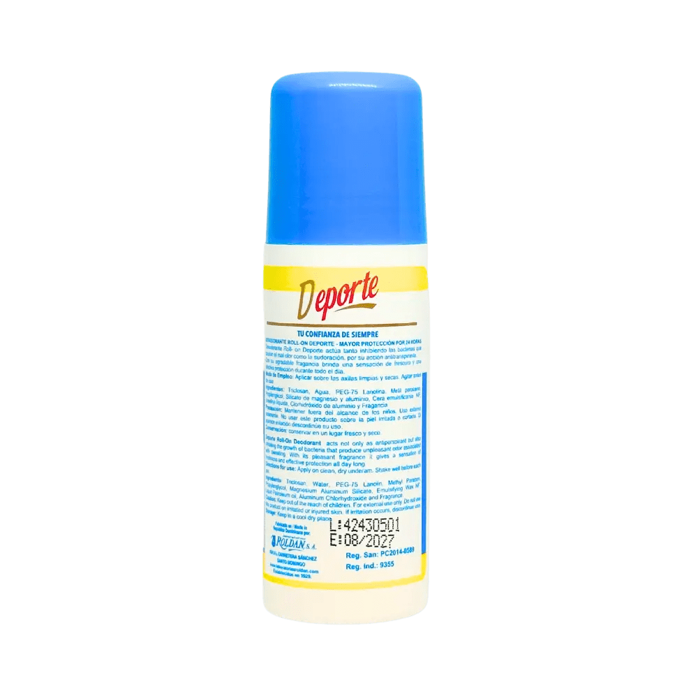 Deporte - Roll-On Antiperspirant 3 oz bottle