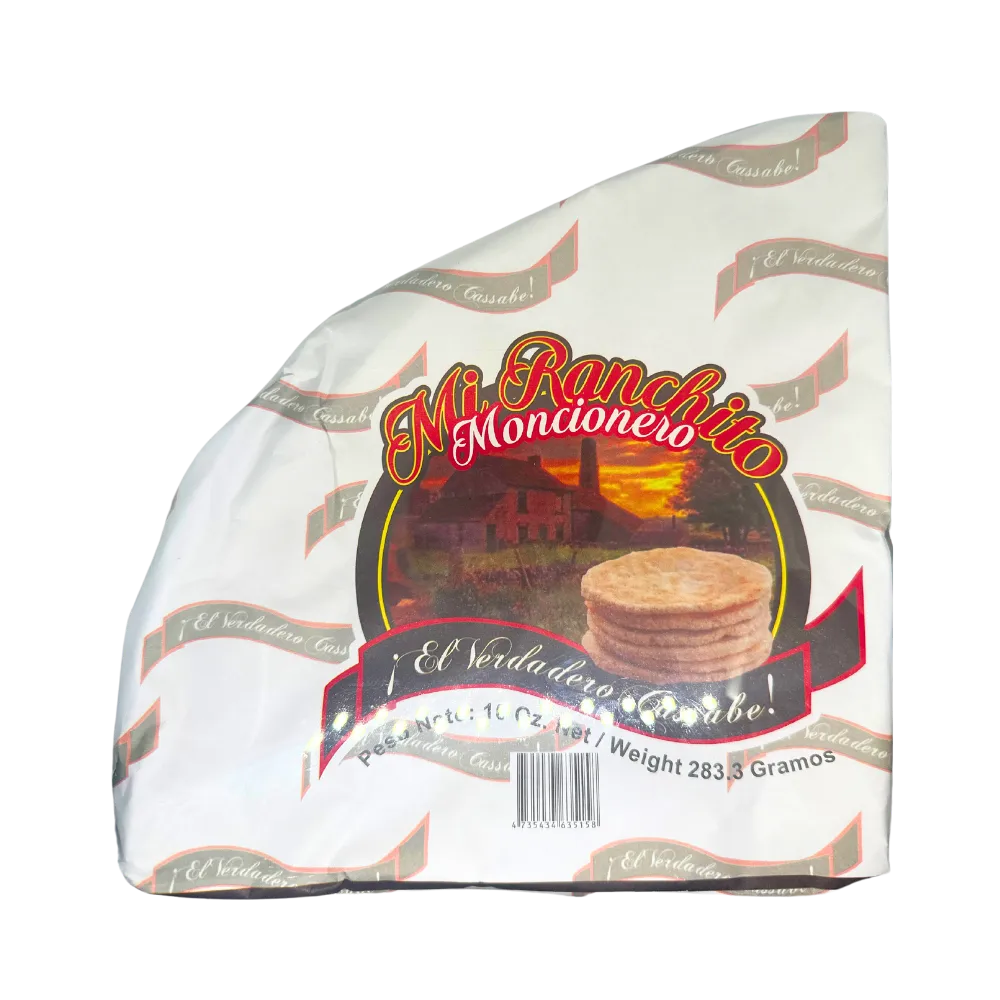 Mi Ranchito Moncionero Casabe - Authentic Dominican Cassava Bread - 10 oz
