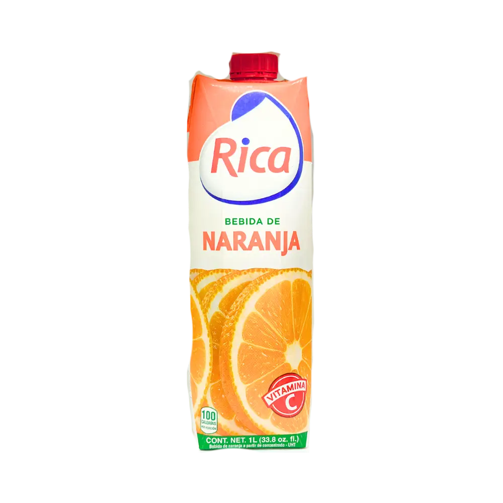 Rica Orange Juice Drink - 1L