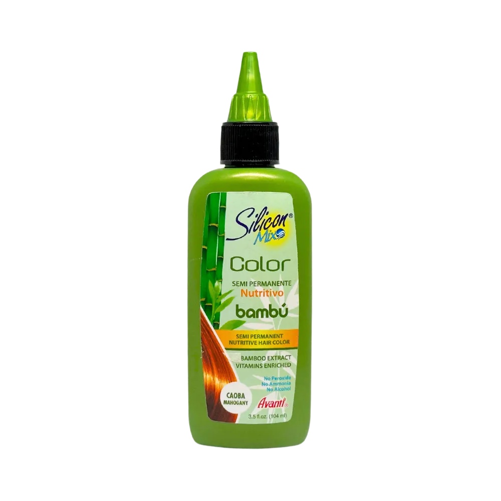 Tinte para cabello semipermanente Silicon Mix Bamboo - Caoba