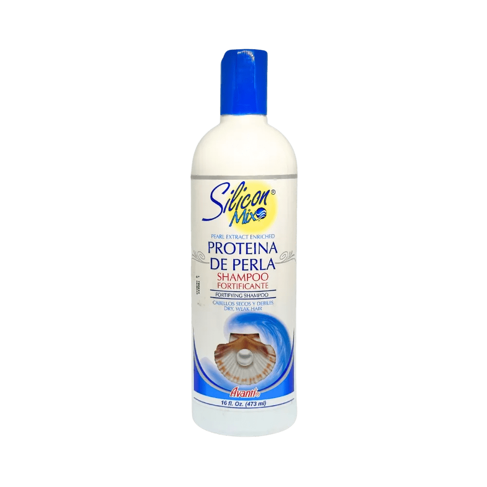 Shampoo Silicon Mix Proteína de Perla - Shampoo Fortificante para Cabello Seco y Débil