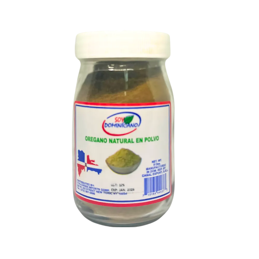 Soy Dominicano Natural Oregano Powder - 9 oz