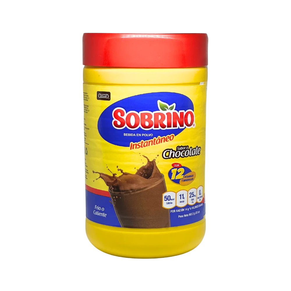 Sobrino Instant Chocolate Drink Powder – Rich & Creamy Indulgence