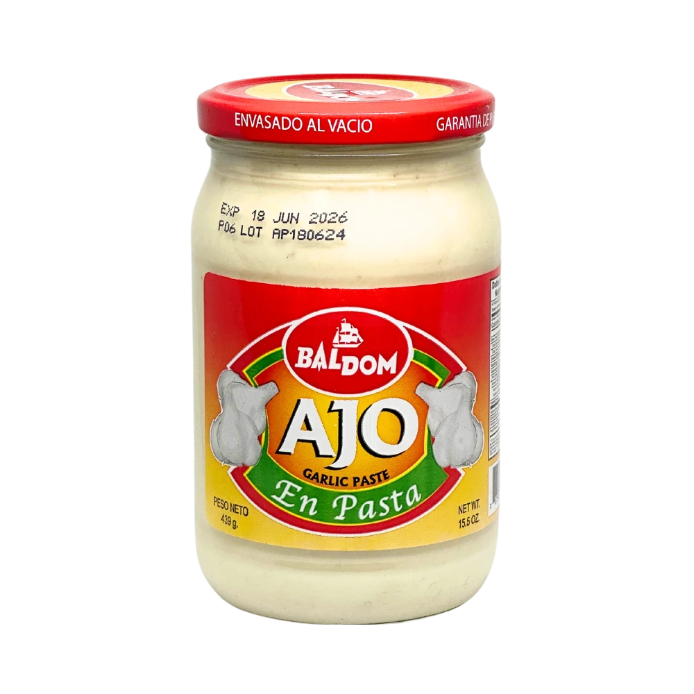 Baldom Garlic Paste (Ajo en Pasta) – 15.5 oz