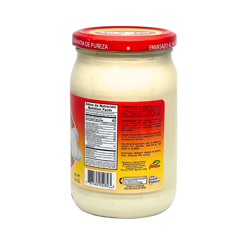 Baldom Garlic Paste – 15.5 oz Jar