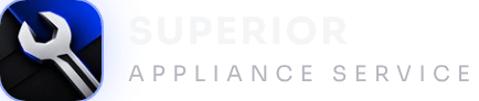 Superior Appliance Service chrome wrench logo