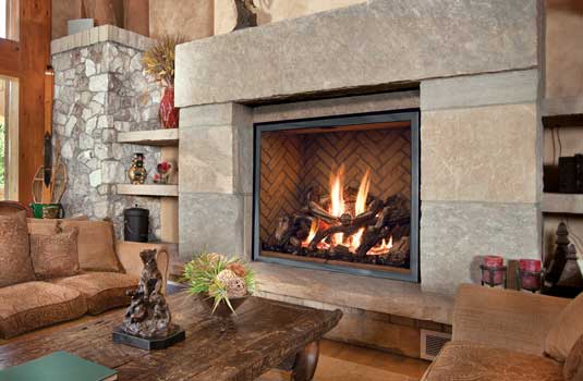 Mendota FullView Series Gas Fireplace
