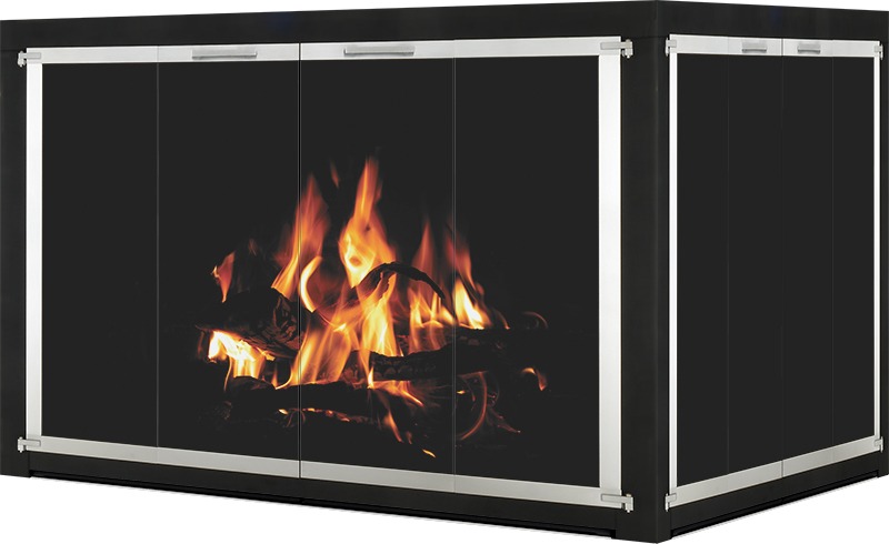 Stoll Industries Original Corner Fireplace Door