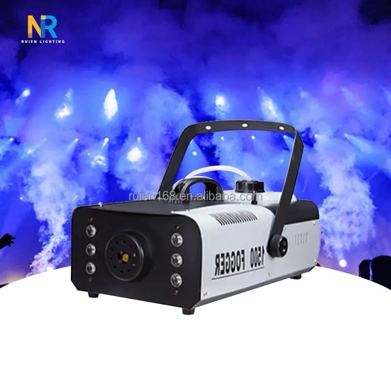 6PCS Fog Machine 1500w With Light Remote Control
LED For Event Party And DJ Disco