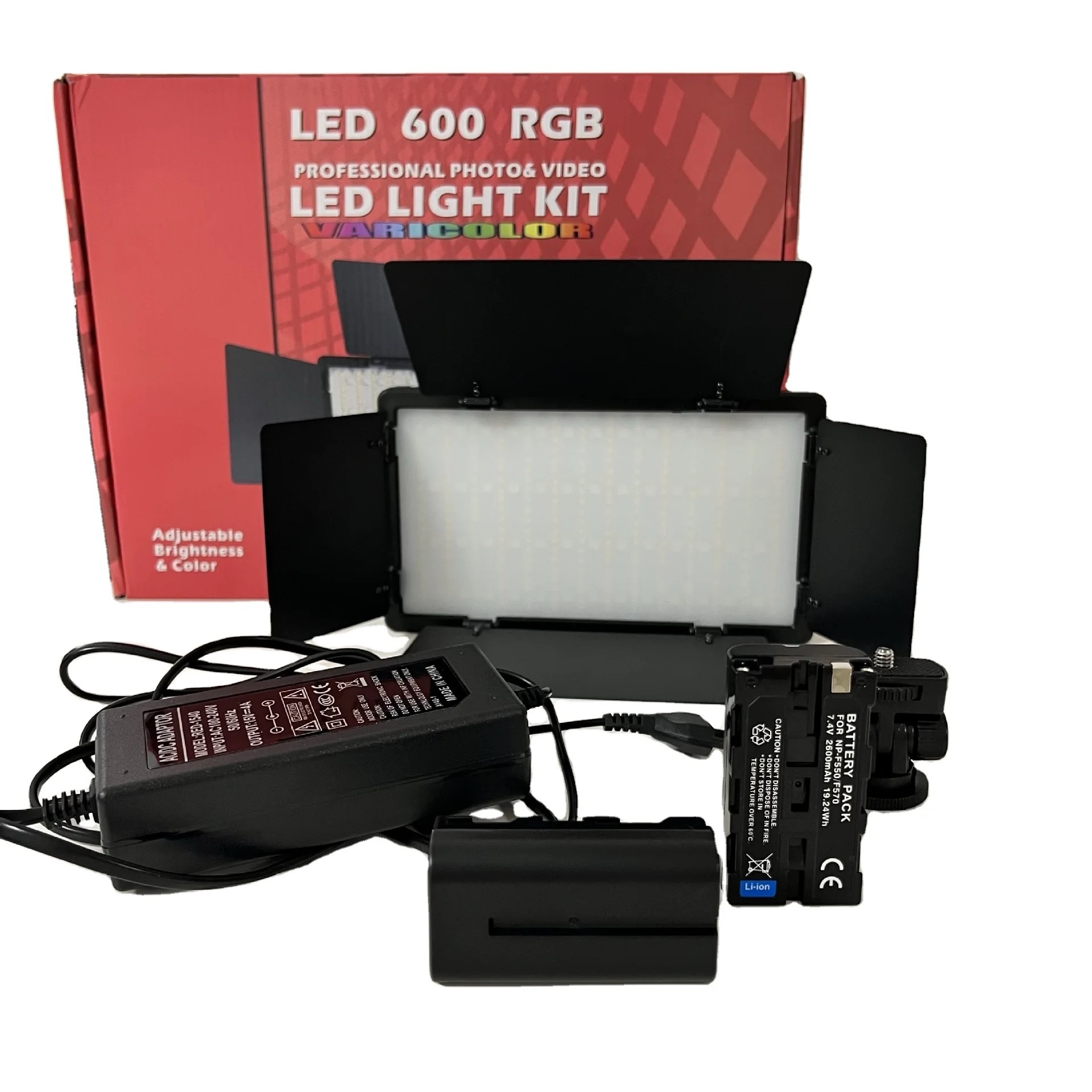 2024 New LED800RGB Photo Studio Light For Game Live Video Lighting 40W 50W Portable Video Recording Photography Panel Lamp
