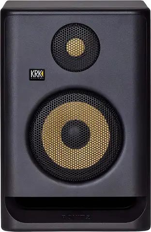 KRK Speaker  RP7 Rokit 7 G4 Professional Bi-Amp Powered Studio Monitor Pair , Black