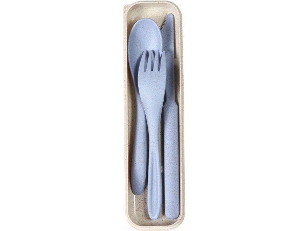 SET DE CUBIERTOS HAMPI AZUL CLARO HM-038A ( HM-038 / HM038 / ALIMENTOS,CUBIERTOS )