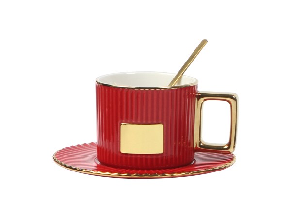 TAZA CAMINIA ROJO HM-093R ( HM-093 / HM093 / COCINA,TAZAS )