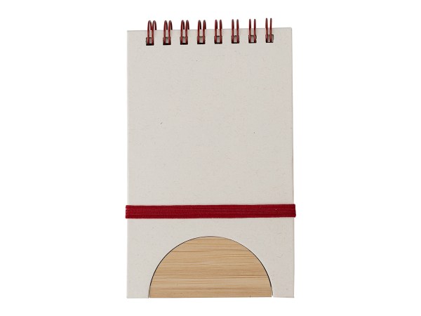LIBRETA BRIANZA ROJO PALIDO LB-073R ( LB-073 / LB073 / ECOLÓGICAS,ESPIRAL,LIBRETAS )