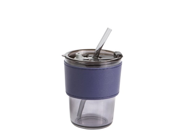 VASO ALIA AZUL MARINO TE-169A ( TE-169 / TE169 / VASOS )
