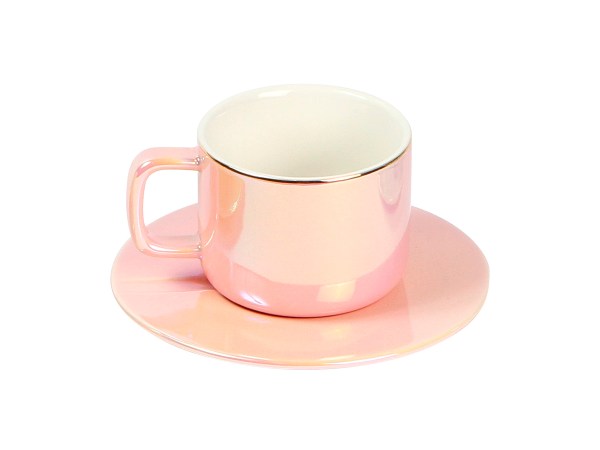 JUEGO LEOGANG ROSA CLARO TE-235RS ( TE-235 / TE235 / TAZAS,COCINA )
