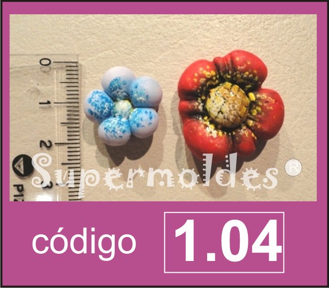 Flores x 2u clasica y country 2y3cm