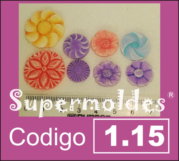 Flores fantasias x 7 u diferentes