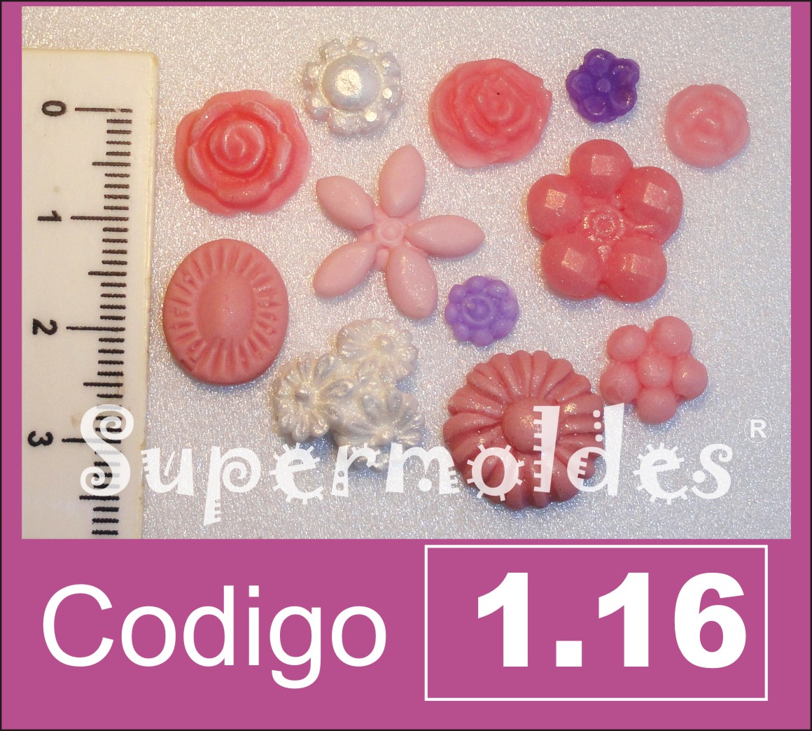 MINI flores  x 12u diferentes