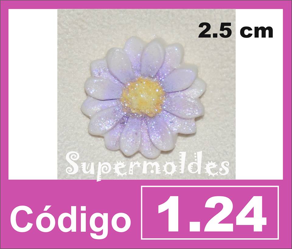 Margarita - girasol  2.5 cm