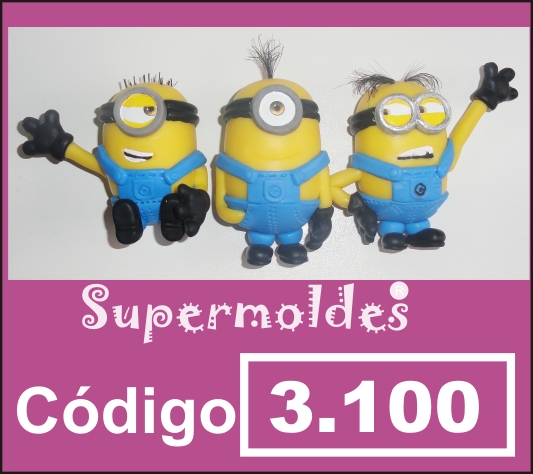 Molde Combinable de Minions sin limite de medidas