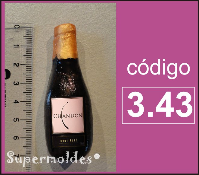 Botella champagne 7cm
