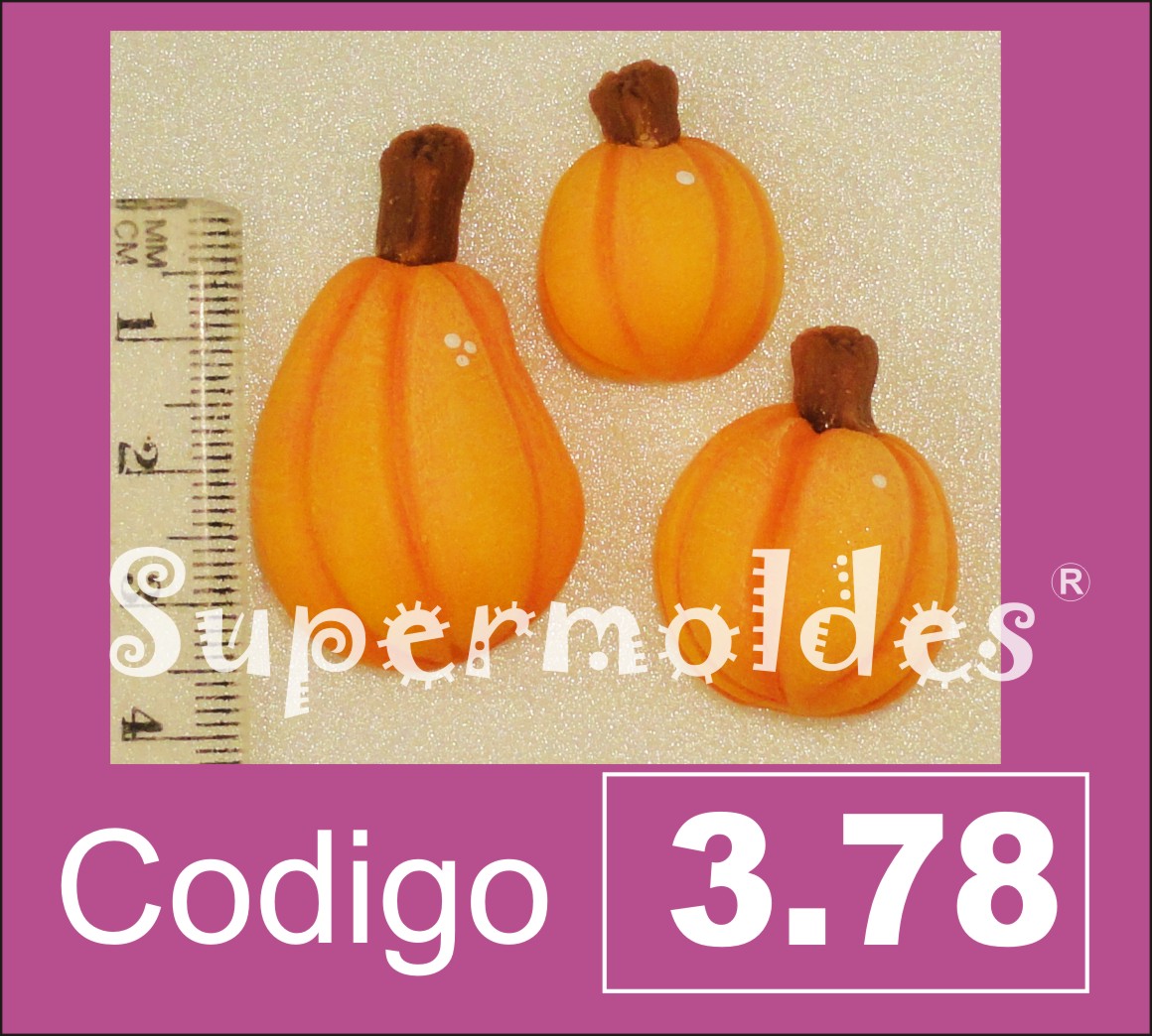 Zapallos x 3u para crear variedad en tamaños y formas
