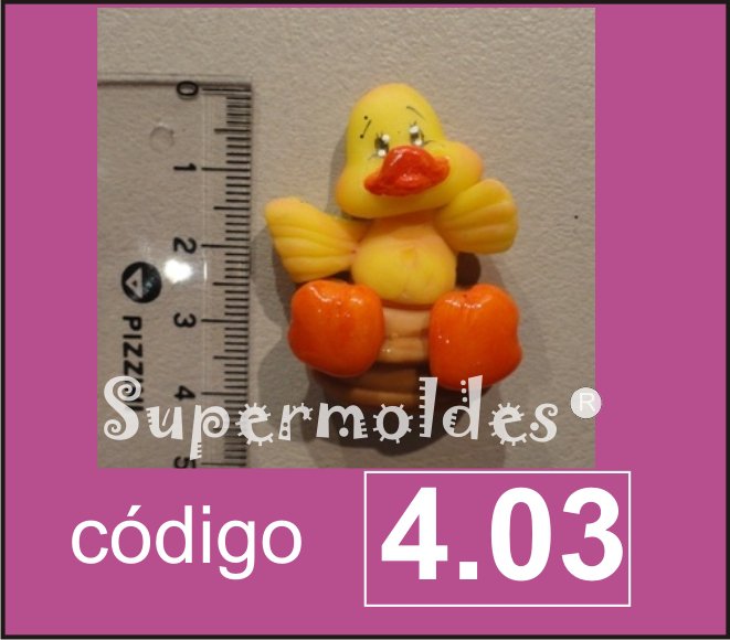 Patito en fuenton 4 cm alto