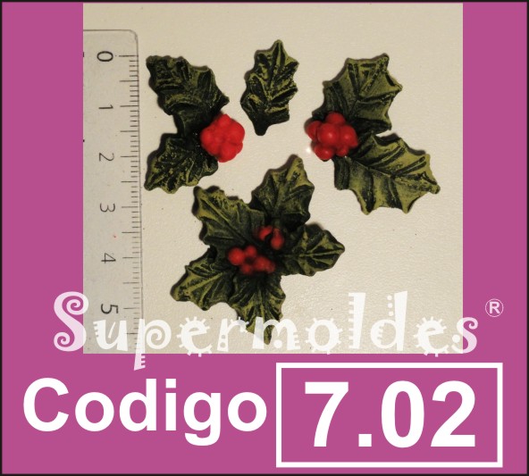 Muerdagos variados solos y en grupo desde 1,3cm hasta 6cm diametro