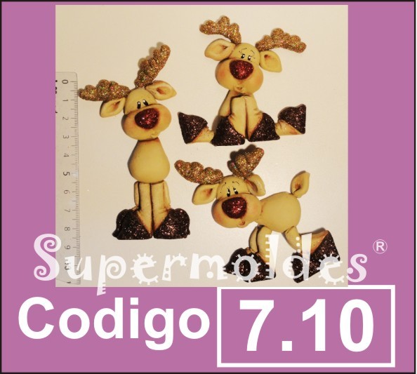 Reno/perro combinable mas de 6 opciones  6 a 11cm alto