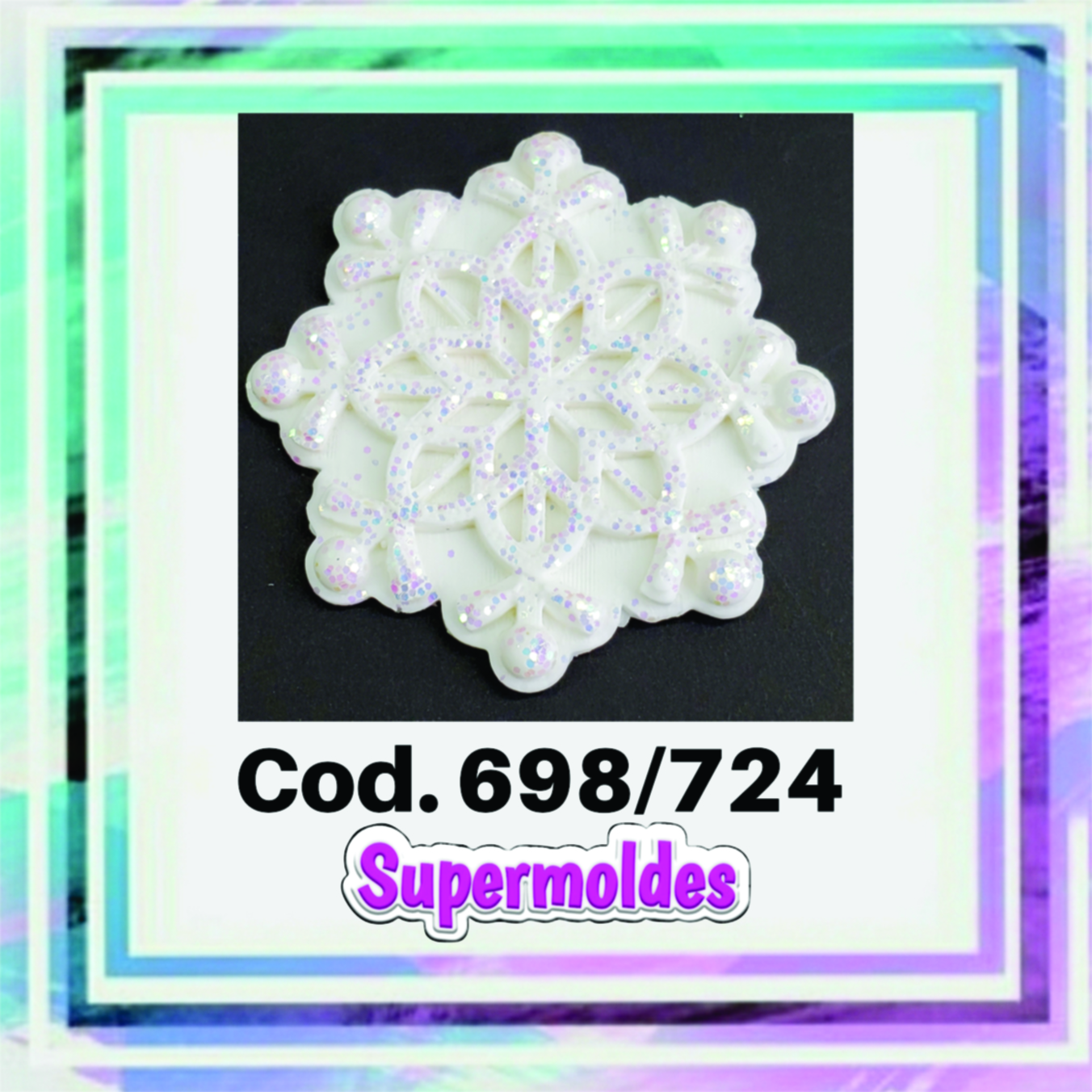 Copo /Mandala 8puntas 8,5cm