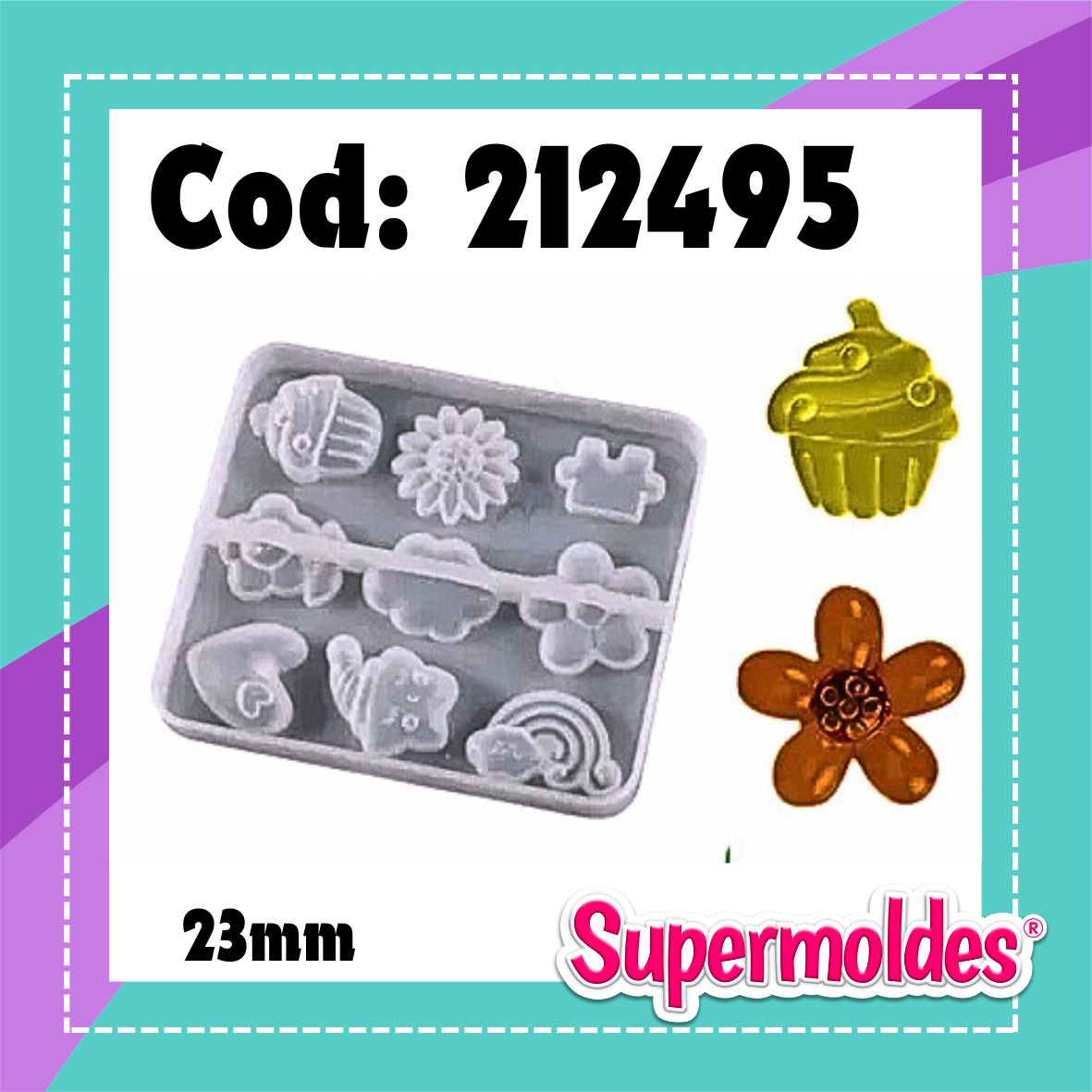 Figuras 3D con volumen 6u 23mm aprox (chino)
