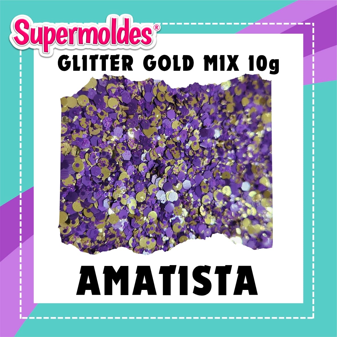 AMATISTA Linea gold bicolor mix particulas 10g