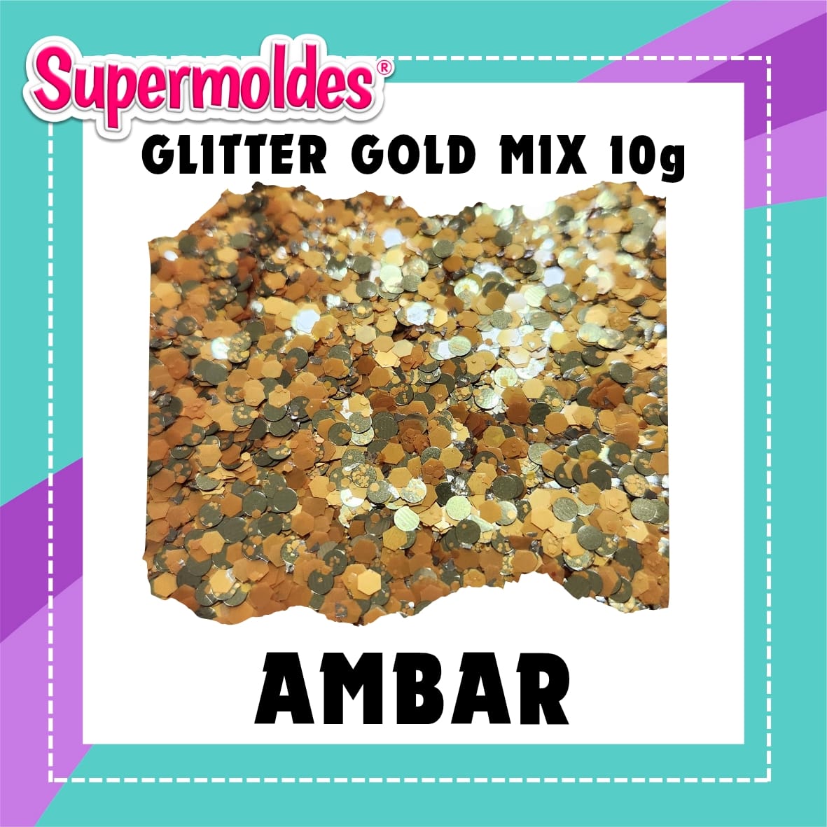 AMBAR Linea gold bicolor mix particulas 10g