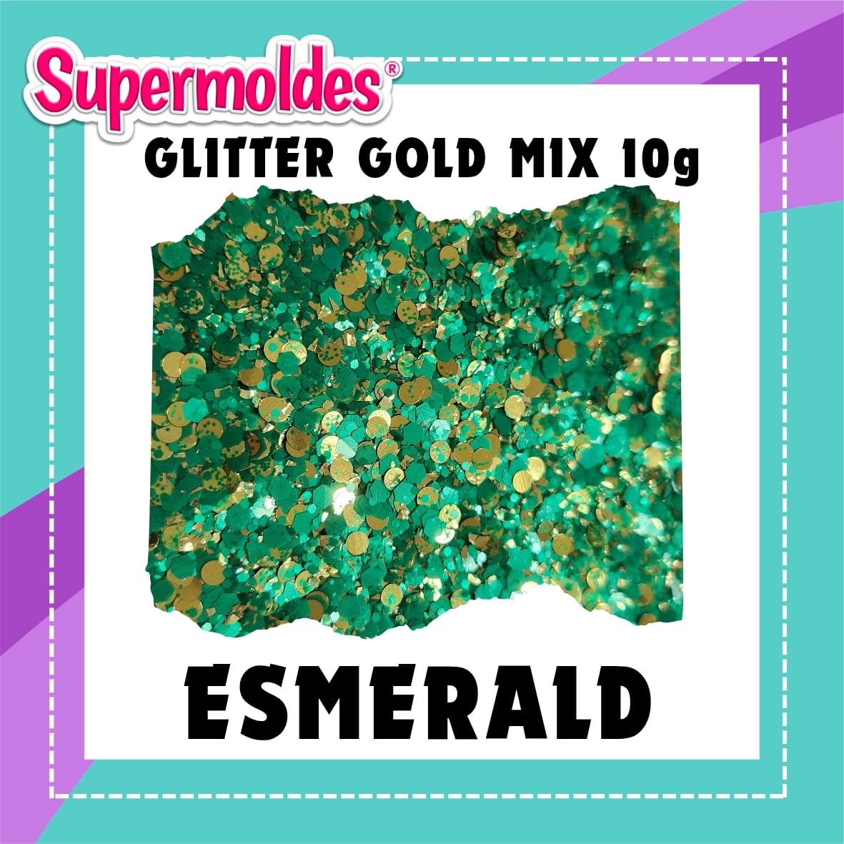 ESMERALD Linea gold bicolor mix particulas 10g