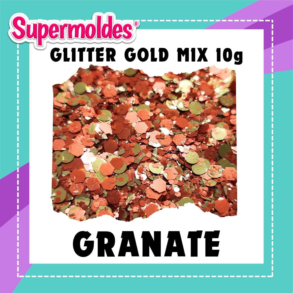 GRANATE Linea gold bicolor mix particulas 10g