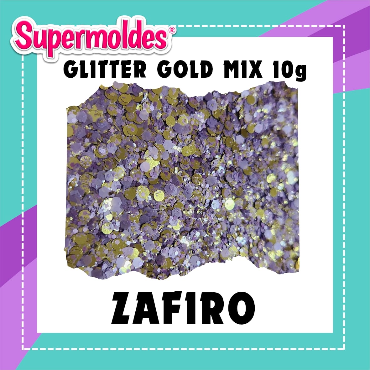 ZAFIRO Linea gold bicolor mix particulas 10g