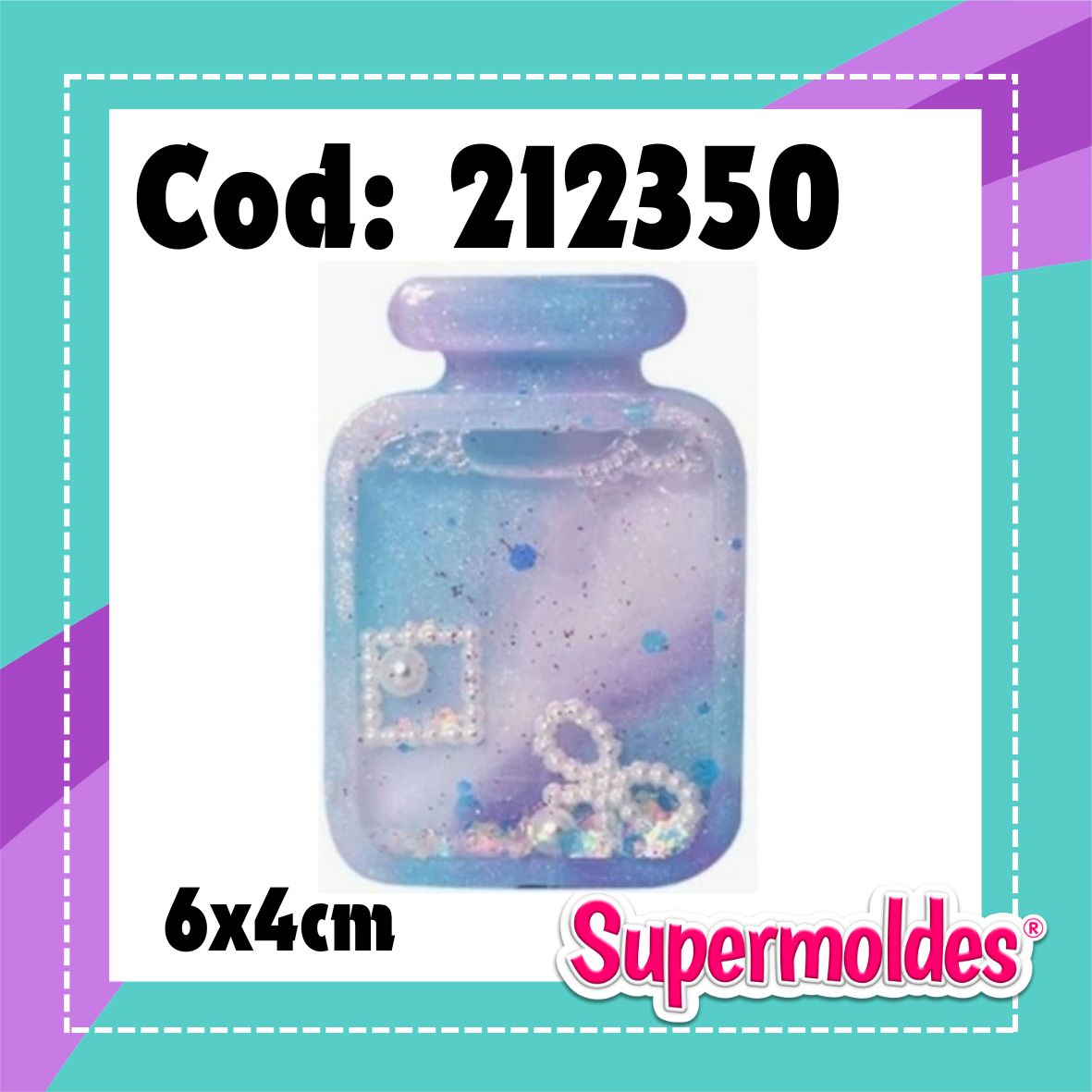 Shaker frasco 6x4cm (chino)